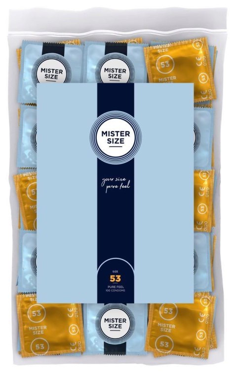 Mister Size 53mm pack of 100 Mister Size 53mm pack of 100