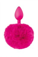 POMPOM FUCHSIA ANAL PLUG