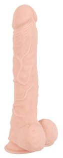 Realistyczne wyżyłowane dildo przyssawka 29,5 cm