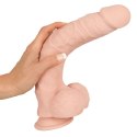 Realistyczne wyżyłowane dildo przyssawka 29,5 cm