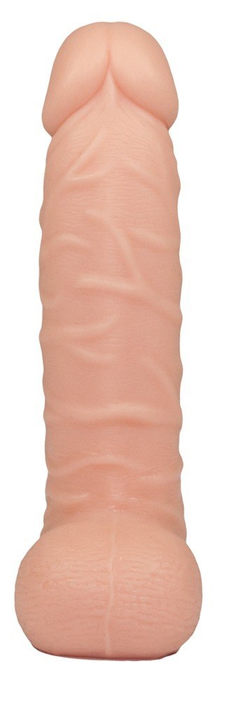 Silikonowy realistyczny gumowy penis z jądrami Silikonowy realistyczny gumowy penis z jądrami