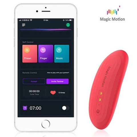 Wibrator do majtek z aplikacją Magic Motion Panty