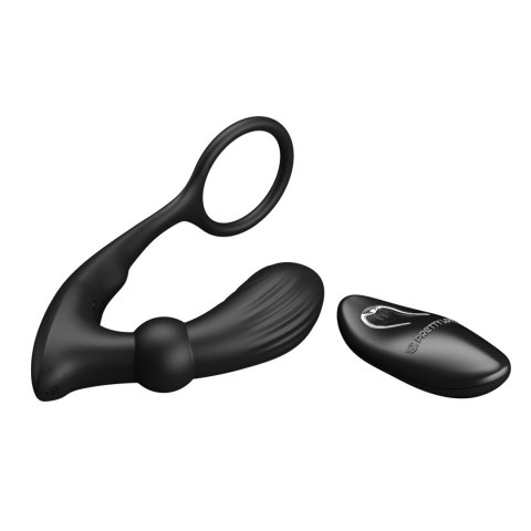 PRETTY LOVE - Warren Black, 12 vibration functions 12 pulse wave settings Wireless remote control PRETTY LOVE - Warren Black, 12 vibration functions 12 pulse wave settings Wireless remote control