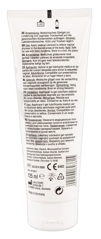 Lubrykant sztuczna sperma żel nawilżający 125 ml Lubrykant sztuczna sperma żel nawilżający 125 ml