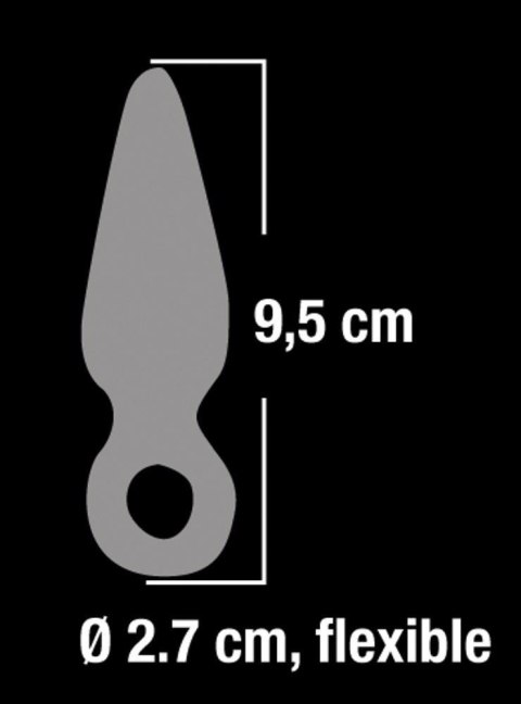 Mały plug analny na palec korek smukły erotyka 9cm Mały plug analny na palec korek smukły erotyka 9cm