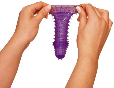 Nakładka stymulująca na penisa wibrator palce sex Nakładka stymulująca na penisa wibrator palce sex
