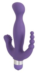 Wibrator masażer wagina łechtaczka anal 20cm 5tryb