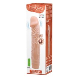 Wibrator penis z grubymi żyłami sex członek 22cm