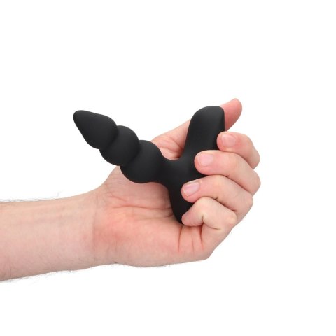 Beaded Vibrating Anal Plug with Remote Control Beaded Vibrating Anal Plug with Remote Control