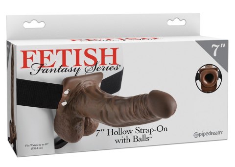 FFS 7 Hollow Strap-On with Bal FFS 7 Hollow Strap-On with Bal
