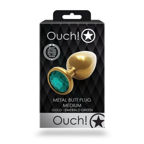 Round Gem Butt Plug - Medium Round Gem Butt Plug - Medium