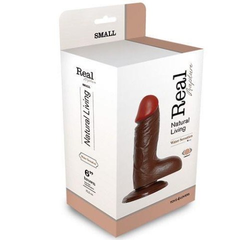 Penis z jądrami żyłami realistyczny wibrator 15cm Penis z jądrami żyłami realistyczny wibrator 15cm