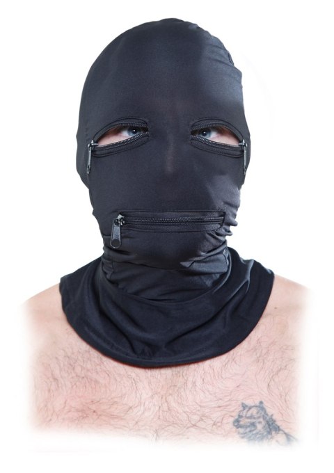Maska-FF BLACK ZIPPER FACE WOOD Maska-FF BLACK ZIPPER FACE WOOD