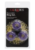 Pierścień-REVERSIBLE RING SET PURPLE