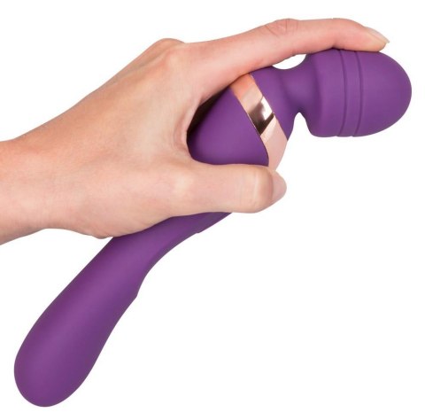 Wibrator i masażer łechtaczki 2 końce 21cm 8trybów Wibrator i masażer łechtaczki 2 końce 21cm 8trybów