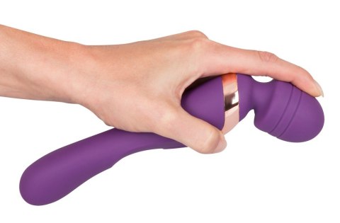Wibrator i masażer łechtaczki 2 końce 21cm 8trybów Wibrator i masażer łechtaczki 2 końce 21cm 8trybów