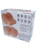 Masturbator realistyczny 2 otwory wibracje 3kg xl