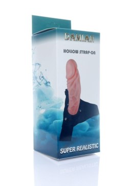 Penis na szelkach sex proteza pusta strapon 16cm