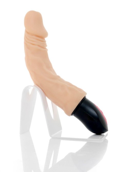 Sex wibrator z kręgosłupem giętki cyberskóra 27cm Sex wibrator z kręgosłupem giętki cyberskóra 27cm
