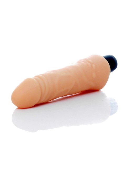 Wibrator damski naturalny wypustki cyberskóra 18cm Wibrator damski naturalny wypustki cyberskóra 18cm