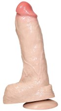 Solidne dildo duże grube naturalny penis sex 23cm
