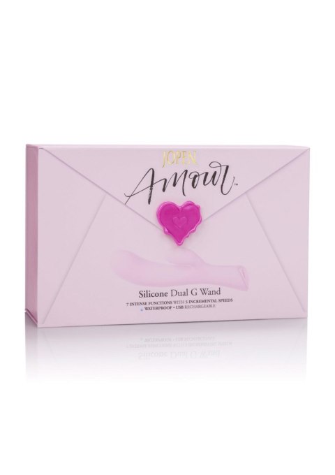 Wibrator-AMOUR SILICONE DUAL G WAND Wibrator-AMOUR SILICONE DUAL G WAND