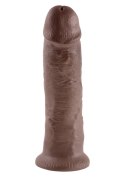 Dildo-COCK 10 INCH BROWN