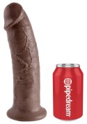 Dildo-COCK 10 INCH BROWN