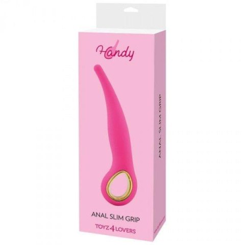 Wąski smukły wibrator analny unisex 10trybów 18cm