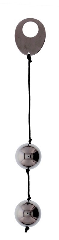 Kulki-DOMINO METALLIC BALLS -CHROME BLACK