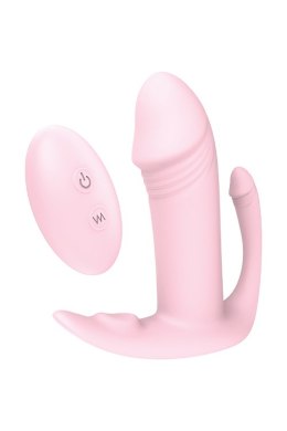 Plug/vibr-DREAM TOYS REMOTE TRI-PLEASURER