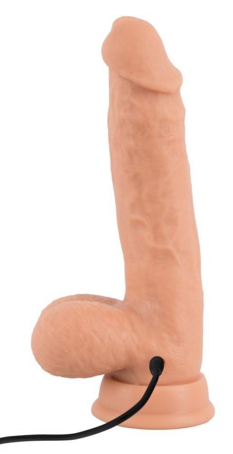 Wibrator penis przyssawka rotacja 21cm 10 trybów Wibrator penis przyssawka rotacja 21cm 10 trybów