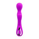 Wibrator z masażerem łechtaczki gspot 19cm 10 tryb