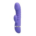 Sex wibrator ze stymulatorem łechtaczki 7tryb 18cm