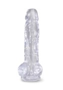 King cock 8 inch cock w balls