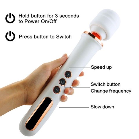 Masażer do łechtaczki pochwy bodywand różdżka usb Masażer do łechtaczki pochwy bodywand różdżka usb