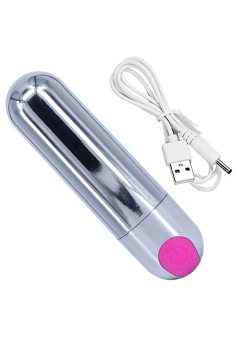 Mini wibrator mały sex masażer 7cm 10 trybów usb Mini wibrator mały sex masażer 7cm 10 trybów usb