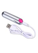 Mini wibrator mały sex masażer 7cm 10 trybów usb