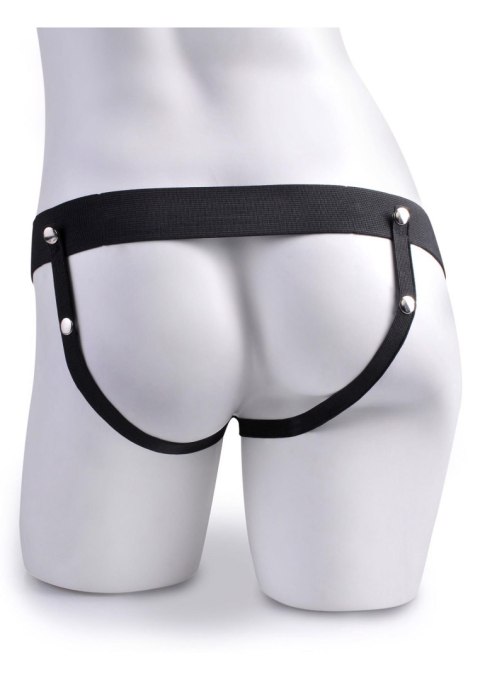 Strap on z wibrującym przedłużeniem na penisa 18cm Strap on z wibrującym przedłużeniem na penisa 18cm