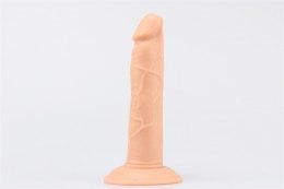 Duży gruby żylasty penis dildo z przyssawka 19 cm