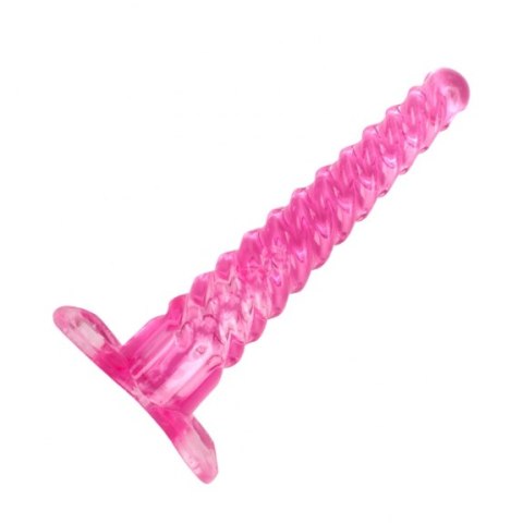 Świderek analny korek zakręcone dildo sonda 16cm