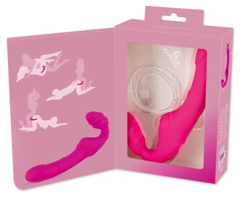 Dildo do podwójnej penetracji punktu g i anusa Dildo do podwójnej penetracji punktu g i anusa