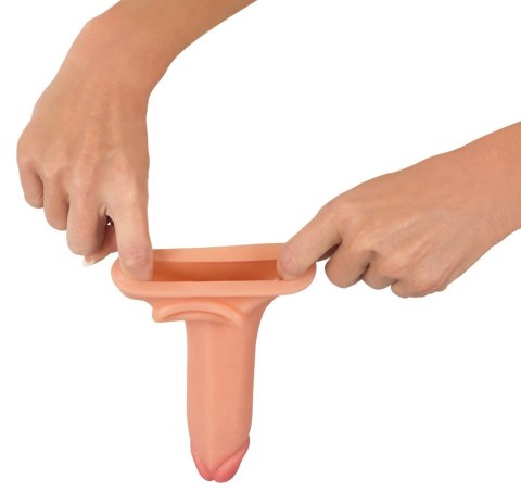 Realistyczna naturalna przedłużka penisa plus 5cm Realistyczna naturalna przedłużka penisa plus 5cm